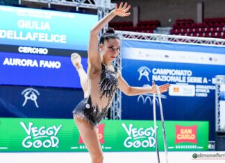 Ritmica, Aurora Fano ottava a Cuneo. Altre due prove per centrare la Final Six di Torino