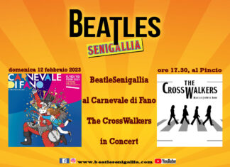 Fano, la musica dei Beatles al Carnevale