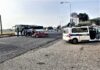 Fano, scontro alla rotatoria. Tre feriti, interviene l’eliambulanza