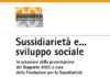 Fano: sussidiarietà e sviluppo sociale 3 marzo ore 18 chiesa S. Maria del Gonfalone