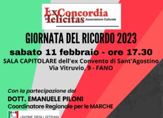 “La verità non si può infoibare”, incontro a Fano in occasione della Giornata del Ricordo