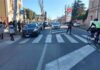 Fano, tamponamento a tre in viale Gramsci