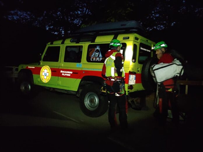 perledo-ricerche-cnsas-soccorso-alpino-notte