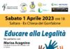 A Saltara si parla di educazione alla legalità con Marisa Acagnino e Rosario Barchitta