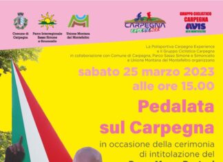 Carpegna, inaugurazione del Passo Pantani e presentazione della corsa U23 “Sulle Strade di Marco Pantani”