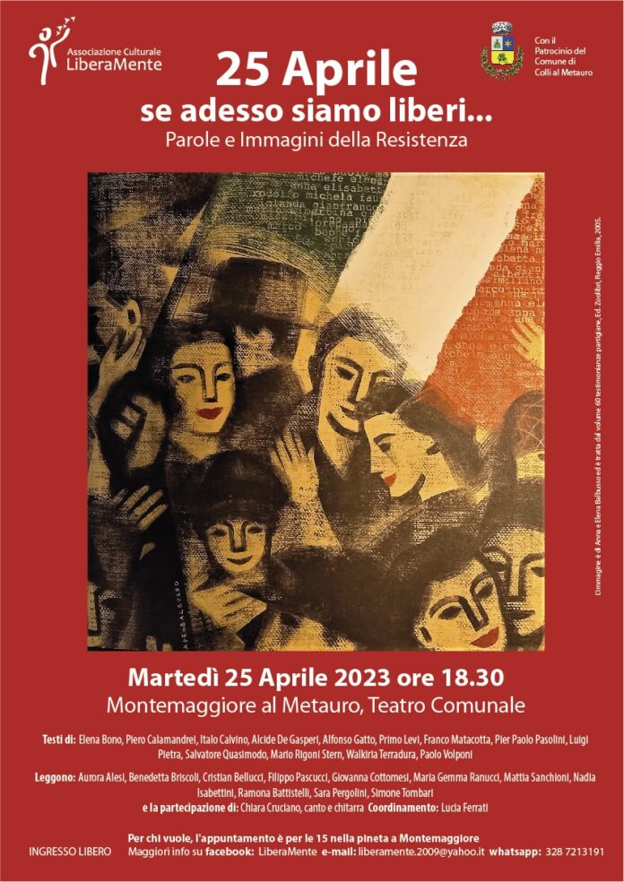 2023.4.25_25 Aprile - se adesso siamo liberi_locandina