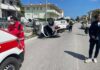 Automobile cappotta sulla Flaminia a Fano, due feriti