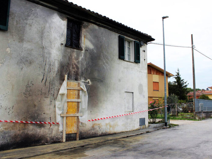 Incendio Pian di Rose