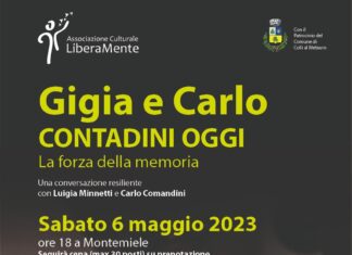 A Montemiele l’iniziativa “Gigia e Carlo, contadini oggi: la forza della memoria”