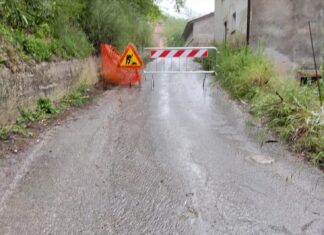 Cantiano, maltempo: chiuse alcune strade comunali. Sale il livello dei fiumi costantemente monitorati