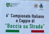Bocce su strada a coppie, campionato italiano a Terre Roveresche
