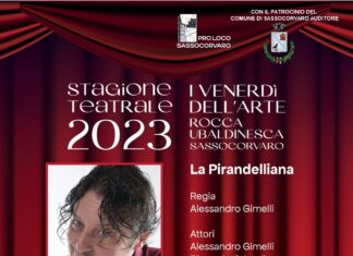 A Sassocorvaro di scena “La Pirandelliana” di e con Alessandro Gimelli