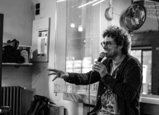 Matteo Cavezzali ospite della biblioteca di Cartoceto
