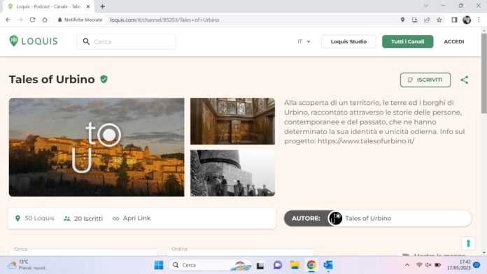 Tales of Urbino_canale