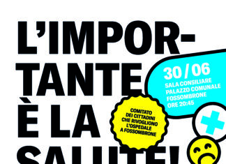 Incontro cittadino a Fossombrone: l’importante è la salute!