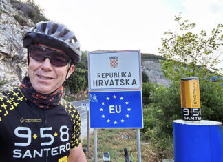 Fossombrone: In bicicletta destinazione Grecia, nuova impresa di Giorgio Ferretti
