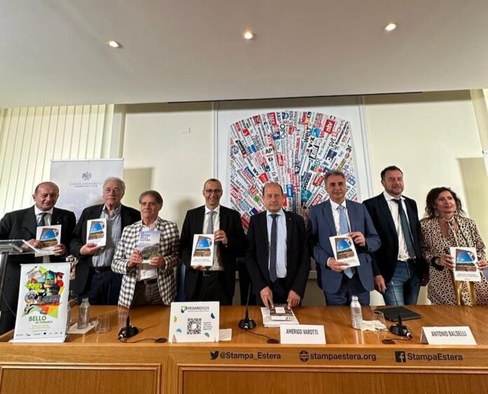 itinerario della bellezza presentazione stampa estera -giugno2023
