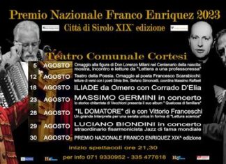 A Sirolo torna il Premio Nazionale Franco Enriquez