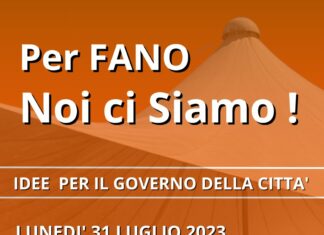 Fano, al Lido l’esordio della campagna elettorale
