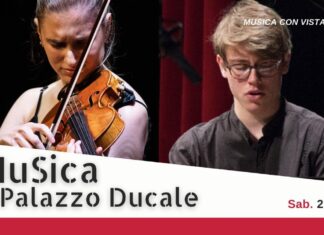 Musica al Palazzo Ducale di Urbino con il duo Bonaita-Ottaviani