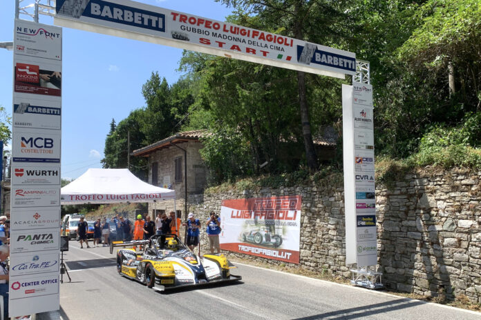 TLF23 Simone Faggioli su Norma Zytek al via delle prove ufficiali a Gubbio