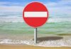 Fano, divieto di balneazione sul limite sud foce del fiume Metauro