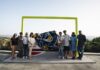 Tavullia omaggia Valentino Rossi con una scultura dell’artista cagliese Ettore Gambioli
