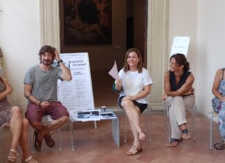 “Il mio nome nella luna” performance teatrale e live painting sotto la luna della Corte Malatestiana