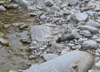 Foci di Cagli, ordigno bellico rinvenuto lungo il fiume Burano