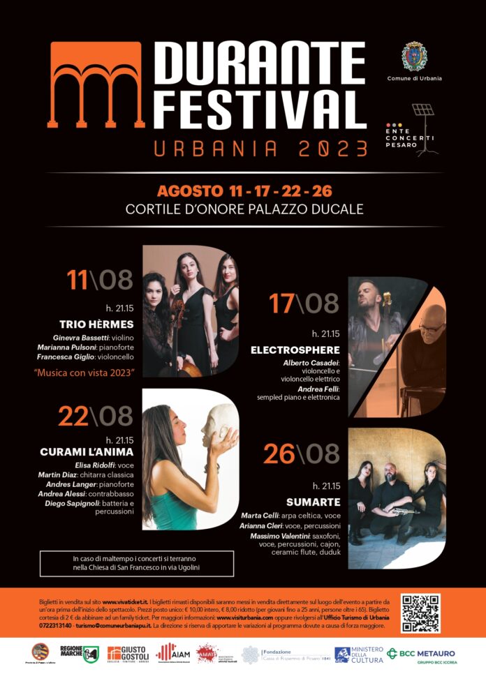 DURANTE FESTIVAL EDIZIONE 2023