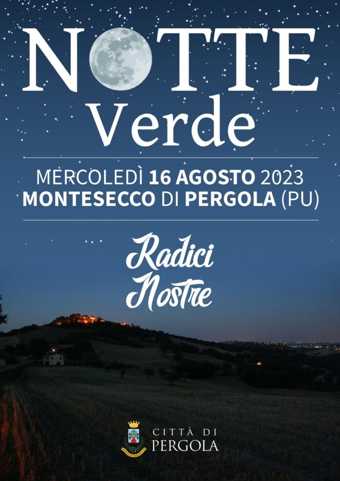 notte verde pergola 2023