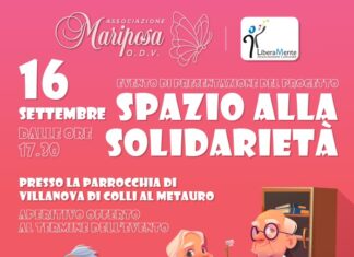In arrivo lo “Spazio alla Solidarietà” a Villanova di Colli al Metauro