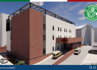 Palazzina emergenze urgenze dell’ospedale di Urbino, Baldelli: “Procede spedito l’iter per la realizzazione”