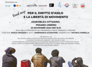 ‘Road-Map per il diritto d’asilo e la libertà di movimento’, a Pesaro e Urbino la prima ‘Assemblea Cittadina’