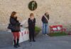 Cantiano, inaugurata una panchina rossa: “È il simbolo di un percorso di sensibilizzazione verso il femminicidio e la violenza sulle donne”