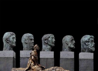 La mostra ispirata ai Bronzi dorati di Pergola in vetrina a Roma