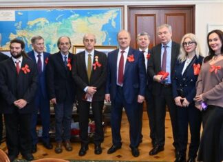 Il PCI di Pesaro-Urbino in visita ufficiale a Mosca