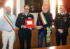 Fossombrone: riconoscimento al maresciallo dei carabinieri Luca Lucaioli