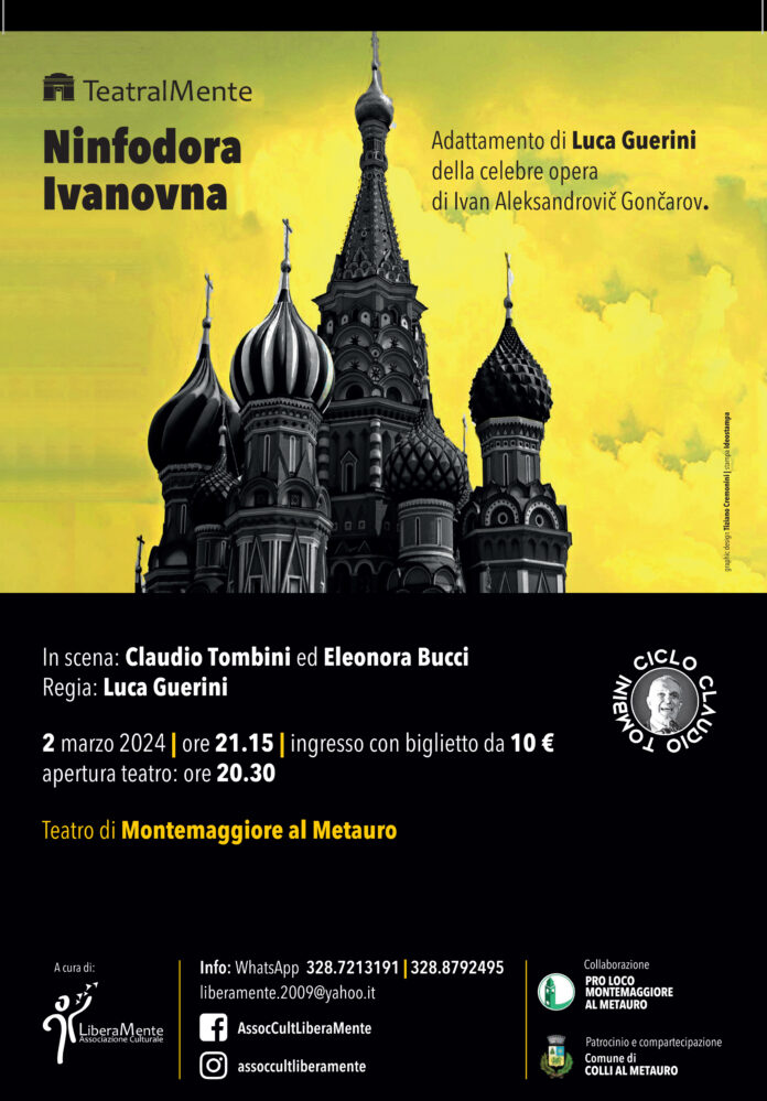 2024.3.2_TeatralMente_Ninfodora Ivanovna - locandina