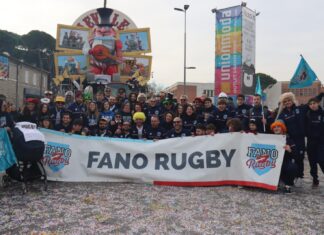 Essepigi Fano Rugby, un Carnevale da protagonisti
