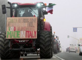 Da Cagli e dintorni verso Pesaro, la protesta degli agricoltori: nel mirino caro gasolio, normative UE, sussidi