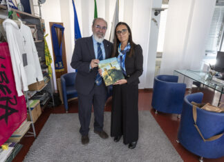 Paolini riceve Montereali, primo questore donna della provincia