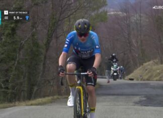 Monte Petrano, altro assolo di Jonas Vingegaard nella tappa regina della Tirreno-Adriatico 2024