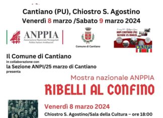 “Ribelli al confino”: a Cantiano la mostra dell’Associazione Nazionale Perseguitati Politici Italiani Antifascisti