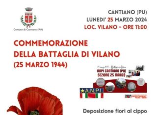 Battaglia di Vilano, stamane (25 marzo) la commemorazione alla presenza delle scuole
