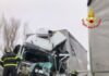 Incidente sulla tangenziale a Bologna, deceduto il camionista di Fermignano