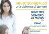 Dibattito promosso da FdI Fano: “Abuso economico una violenza di genere”