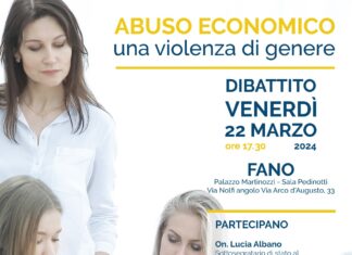 Dibattito promosso da FdI Fano: “Abuso economico una violenza di genere”