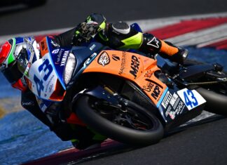 Motori, il fanese Marco Gaggi nella Supersport 300 del Mondiale Superbike non brilla iIn Portogallo