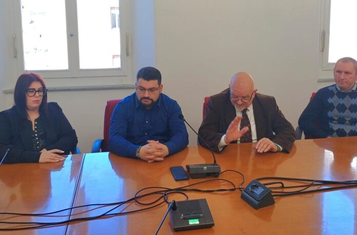 conferenza stampa Civici Marche-Fronte Verde